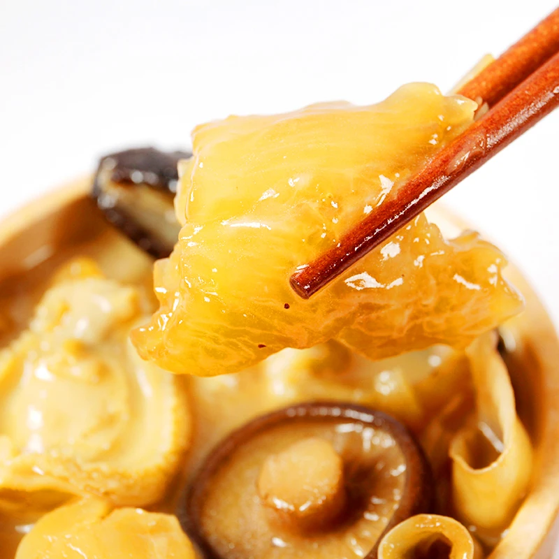 Fujian delicious Fujian cuisine sea cucumber seafood fresh Buddha jump wall