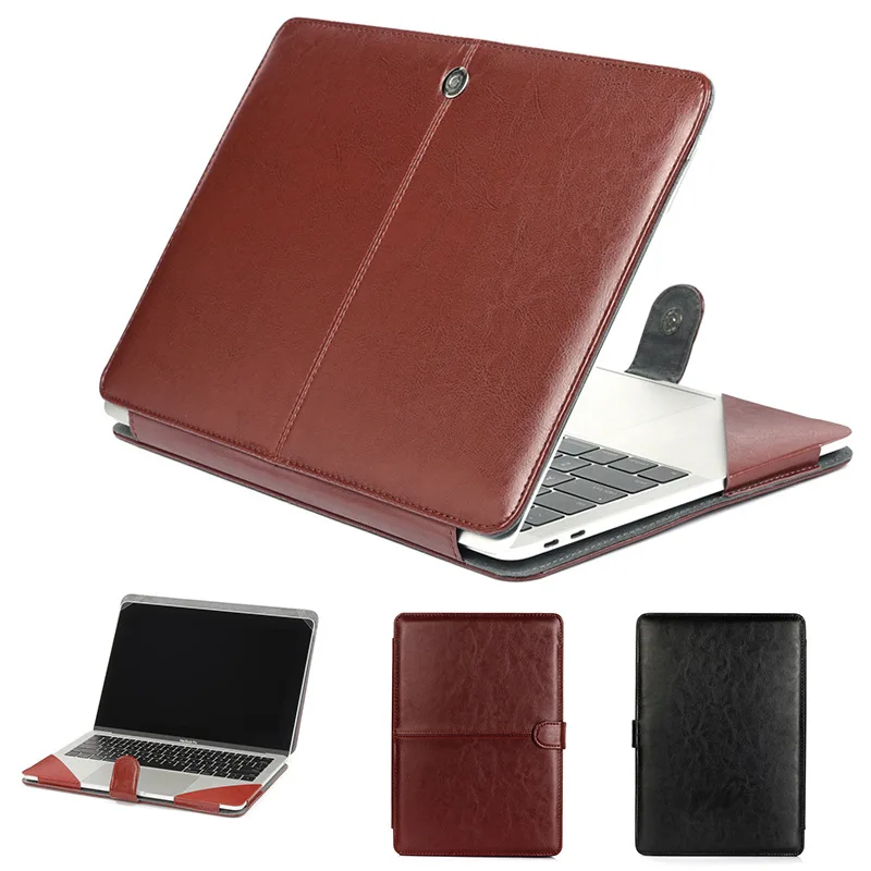 Boshiho Pro 13 Inch MacBook Laptop Cover Protective PU Leather Case for MacBook Air M1 & Pro PC Sleeve Bag for iPad & Computer