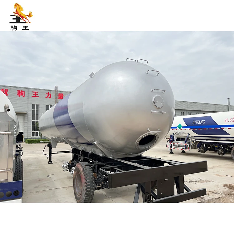 Premium Quality 48.4 cubic meter Cryogenic Dimethyl Ether Tank Transport semi-trailer