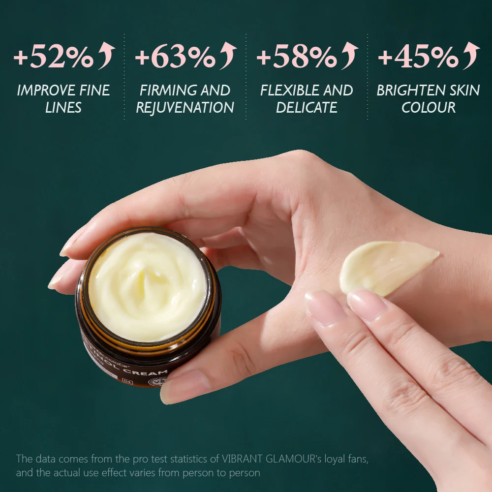 100% Natural Organic OEM Retinol Facia Care Vitamin a Vitamin C Moisturizing Whitening Anti-wrinkle Firming Face Cream