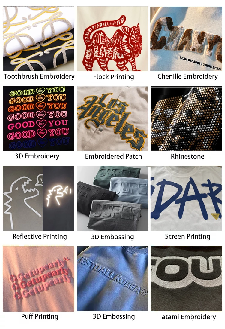 Hip Hop Luxury High Quality Heavyweight 3d Puff Hoodie Custom Logo Letter Foam Printing Oversized Hoodies Men