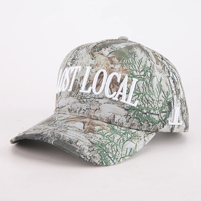 Custom Logo Hunting Camo Tree Pattern Camouflage Snapback Gorras Real Camo Baseball Caps For Boy Cap