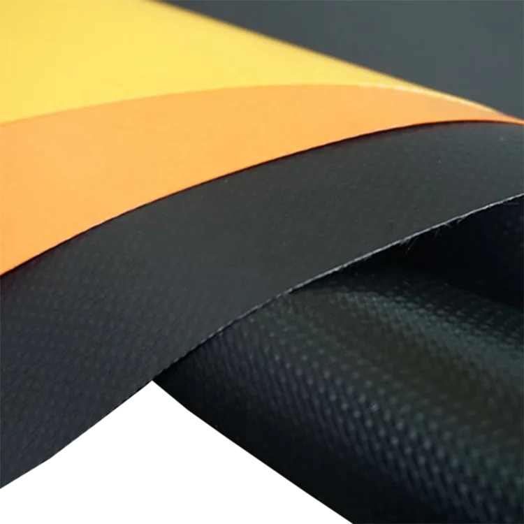 NFPA701 fire resistance PVC anti-static mining ventilation duct fabric