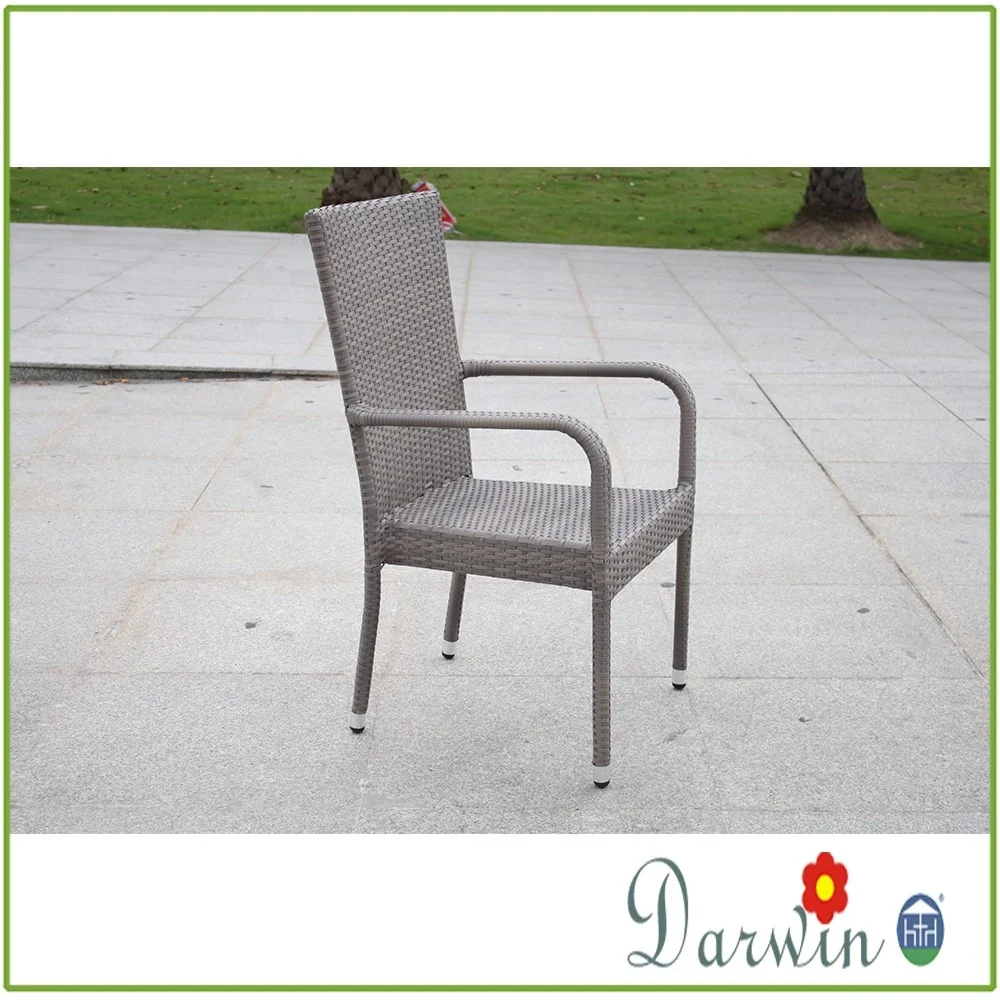 Wholesale patio wicker round discount rattan dining garden furniture for villa and for restaurant