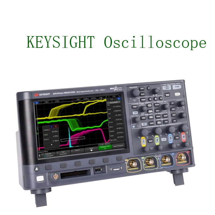 MSOX3052G mixed signal oscilloscope: 500 MHz, 2 analog channels and 16 digital channels