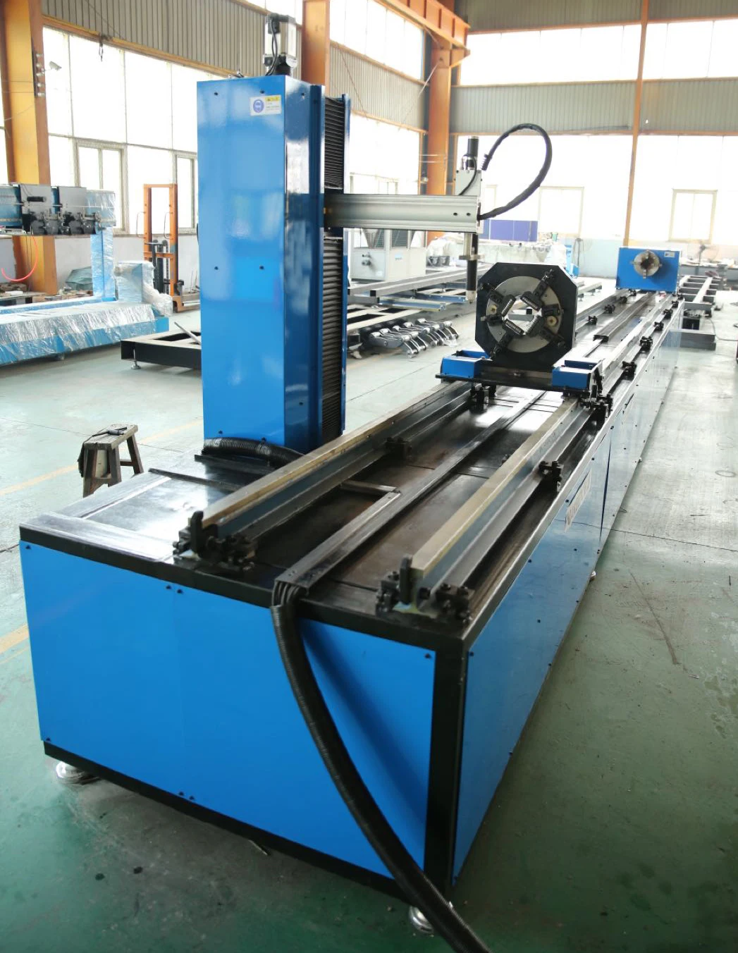 
Seanior 2020 NEW 4AXIS cnc plasma square and round steel pipe metal tube cutting machine 