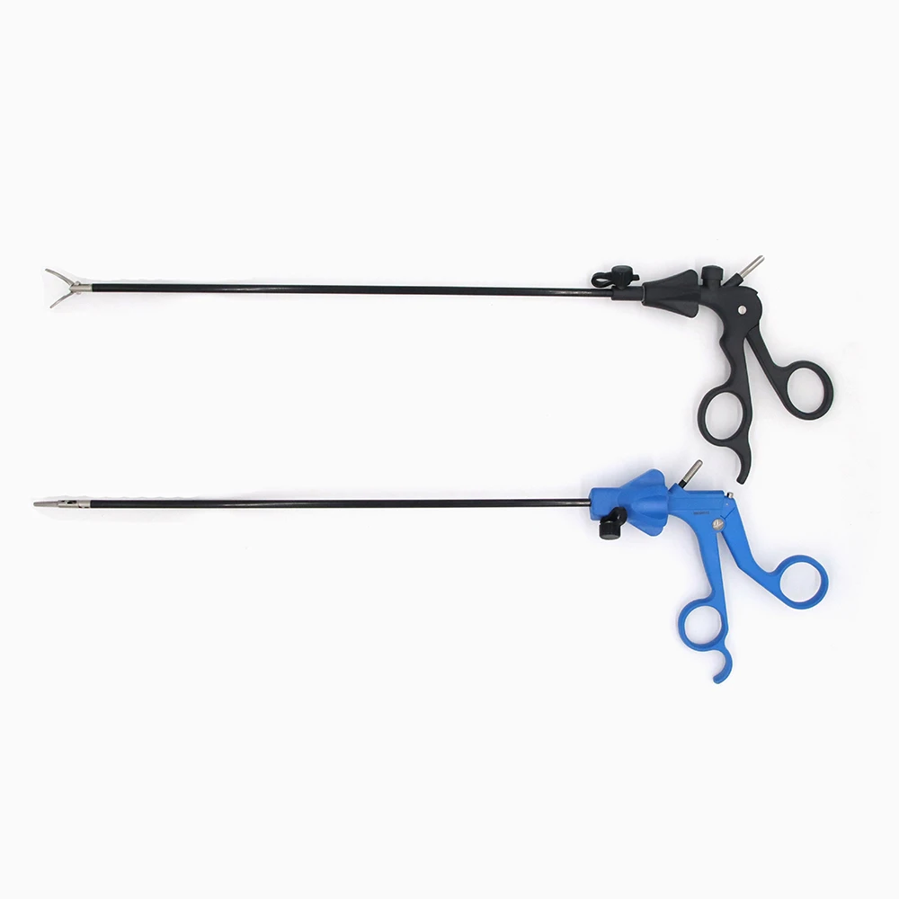 Geyi 10mm reusable laparoscopic scissor,  autoclavable grasping forceps, laparoscopic right angle forceps