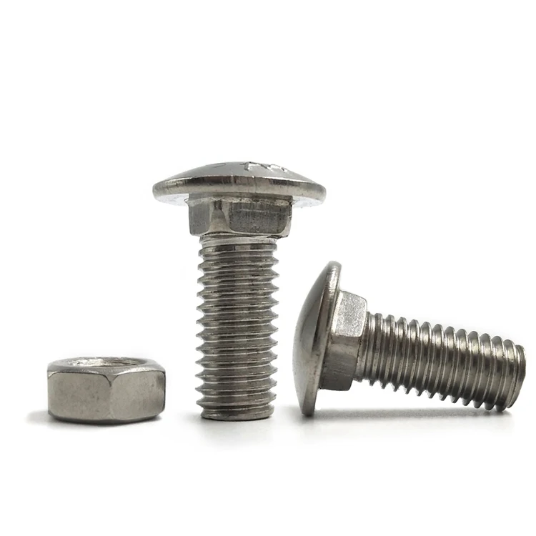 Болты с шлицевой круглой головкой болты грибовой для каретки черные 4 8 6 10 9 класса