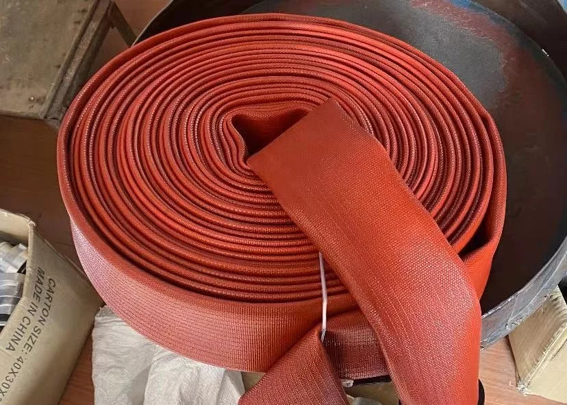 PVC/NBR/EPDM/TPU single layer/durable 1.5inch 2inch 2.5inch fire fighting hose with coupling