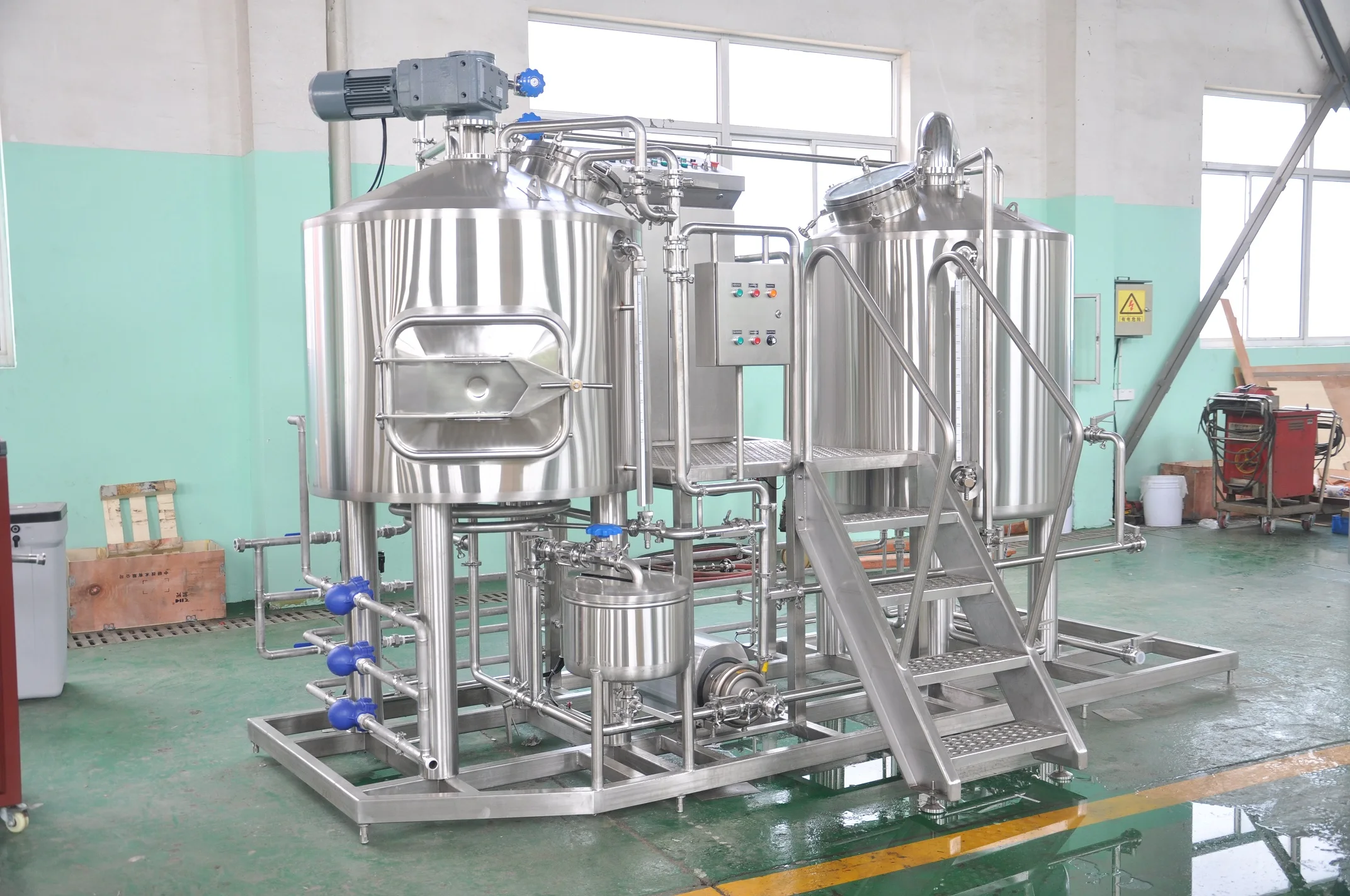 
Micro 500l pub beer brewing machine for pub brewing equipment 