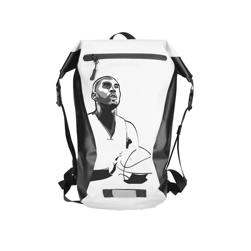 210D PU TPU Black mamba Printing 20L Casual Sports waterproof Backpacks