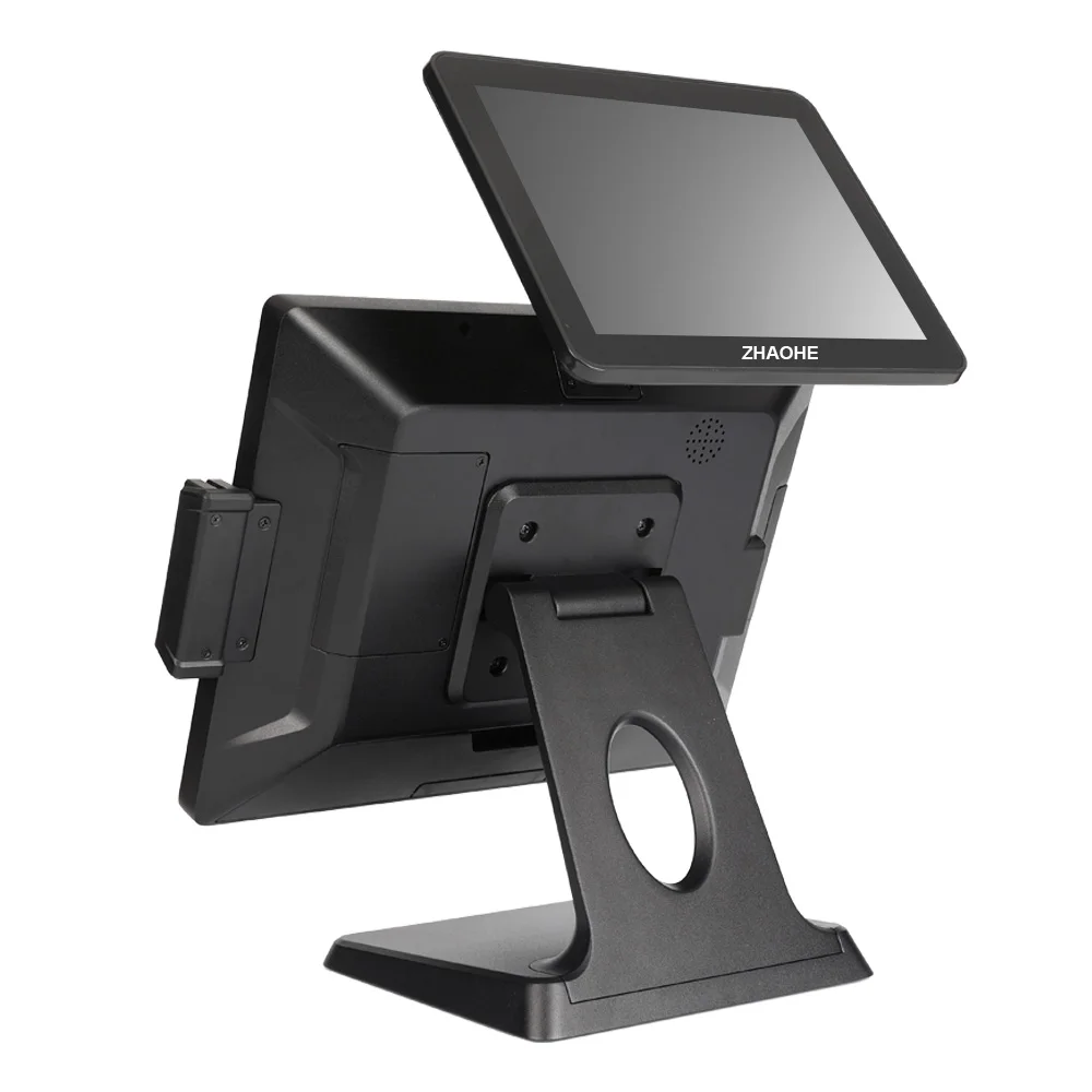 High quality 15inch+9.7inch 12.1inch sistema pos cash register pos system all in one pos device punto de venta
