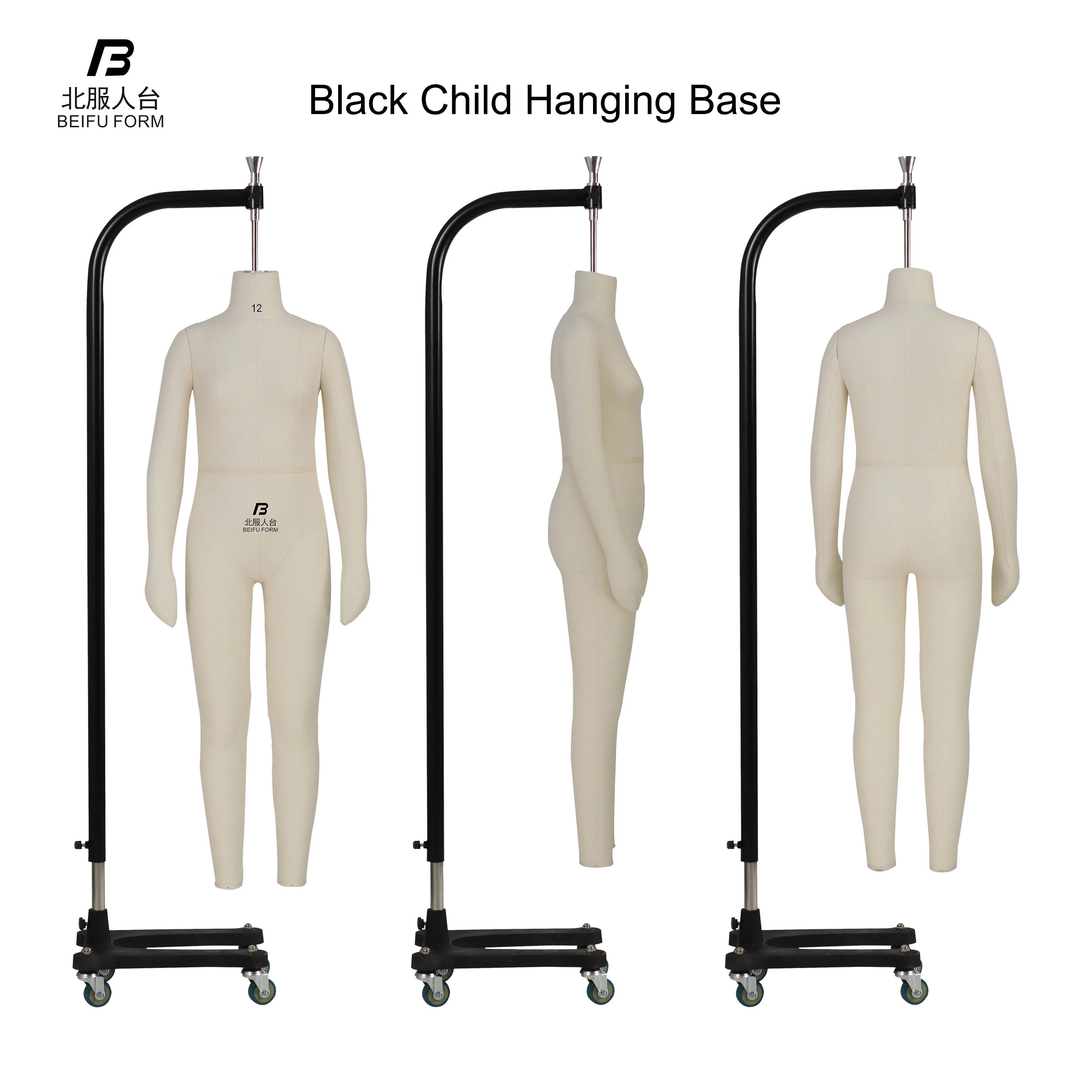 Beifuform Girl dummy kids  full body children dress form Mannequin USA ASTM CHILDREN size 12T high quality manikin for sale
