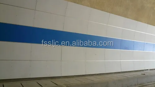 Fiber cement antibacterial UV coated board decorative interior wall panel