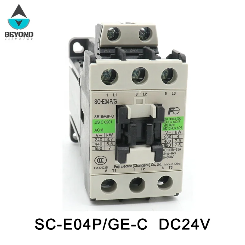 Fuji Elevator DC Contactor SC-E02P/G 03P/G 04P/G 05P/G  elevator parts