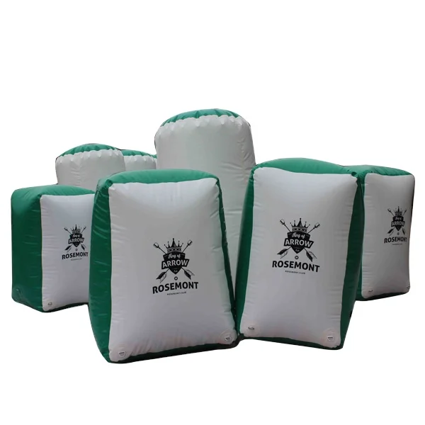 Extreme Sport Game CS Shooting Practice Arena Air Bunkers Inflatable Paintball Bunkers For Sale