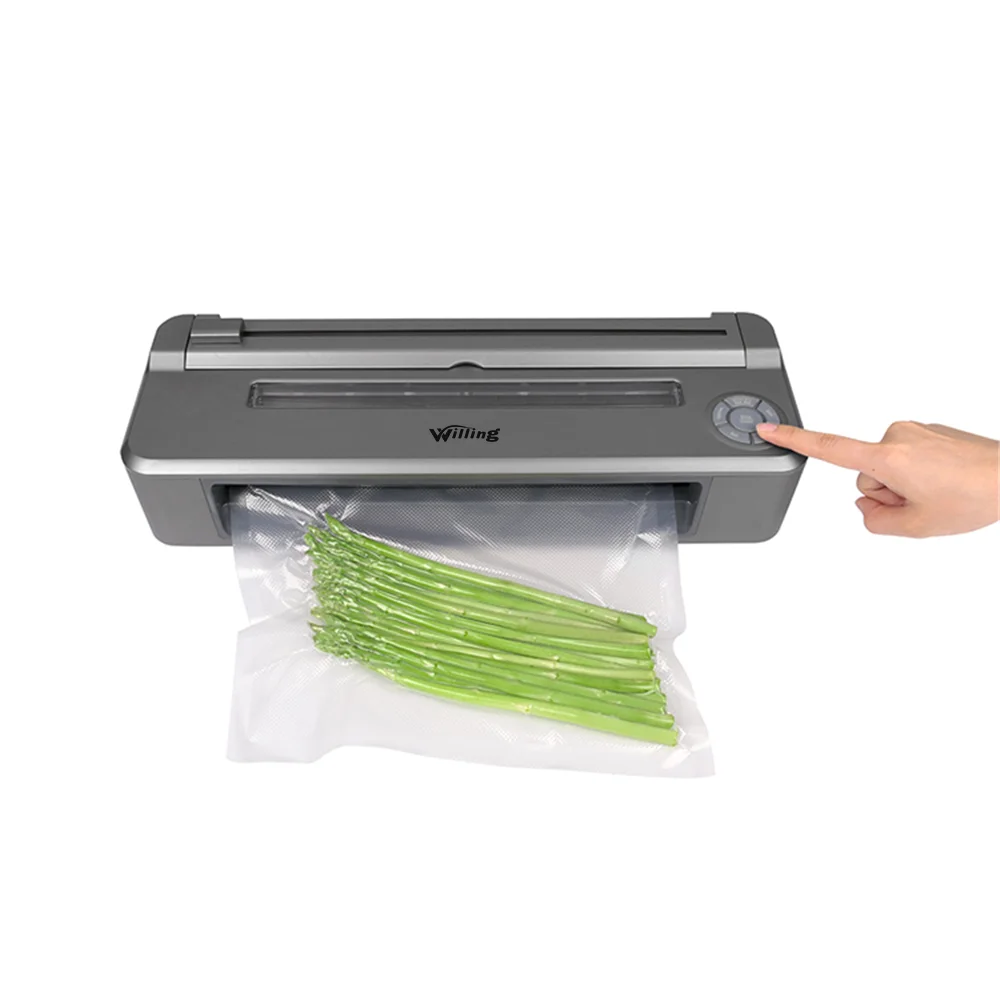 household automatic large packing external vacuum food saver jar wet dry fresh pack chamber type boiled corn vacuum sealer