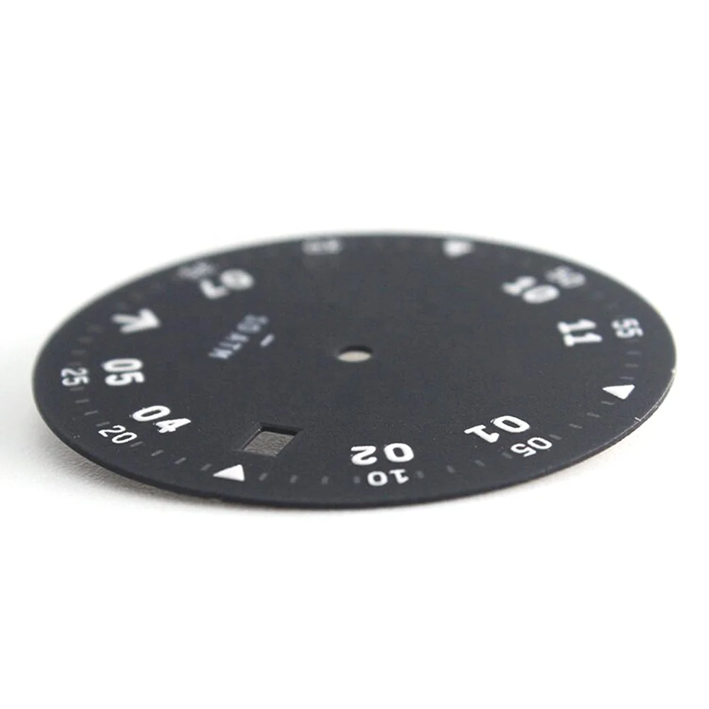 Прямые продажи от поставщика в Шэньчжэне, белые суперсветящиеся наручные часы с большим хронографом и индексом, детали, циферблат, акция на заказ