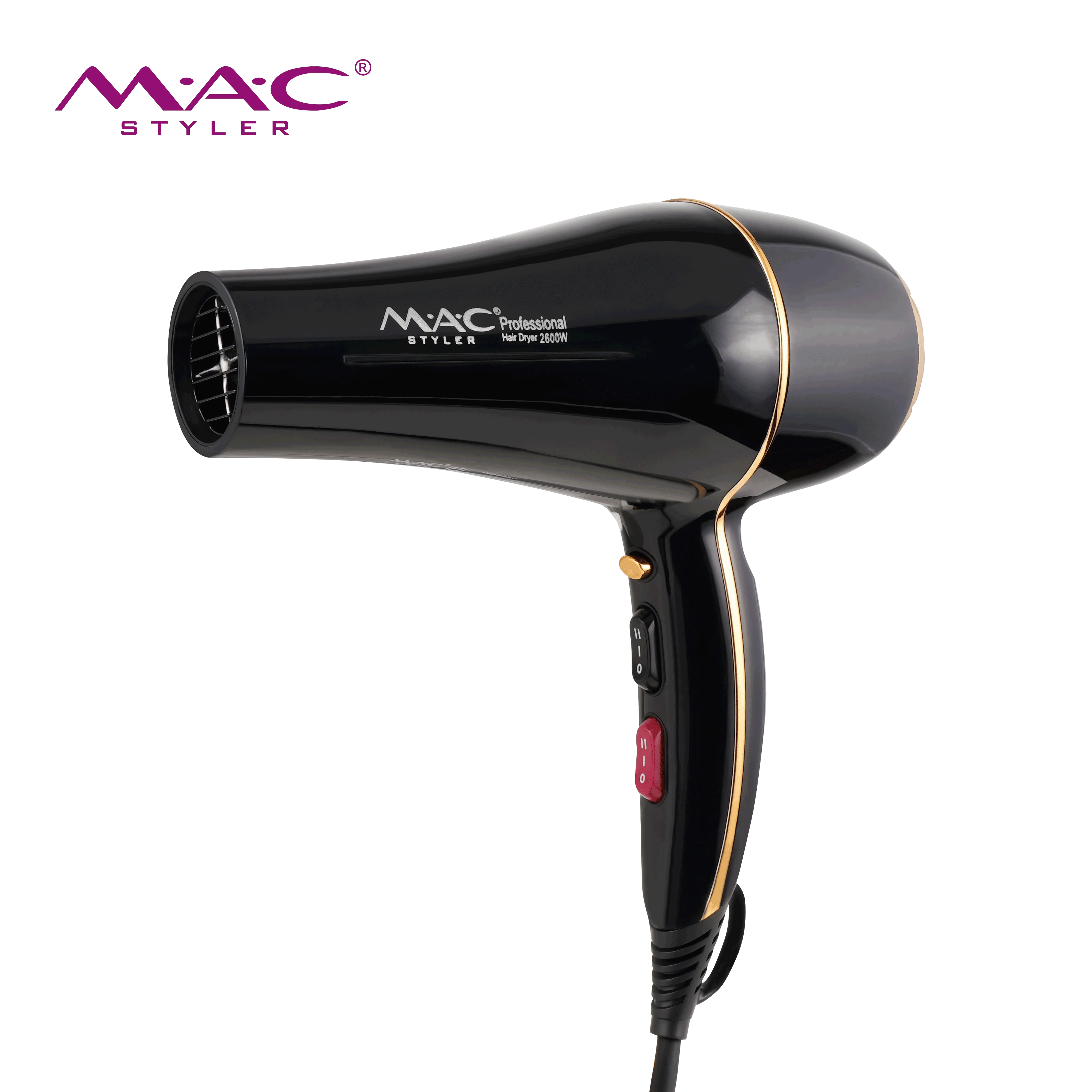 High Power Salon Hair Dryer Hotel Home Styling Tools Customized Private Logo Professional High Speed Hair Dryer