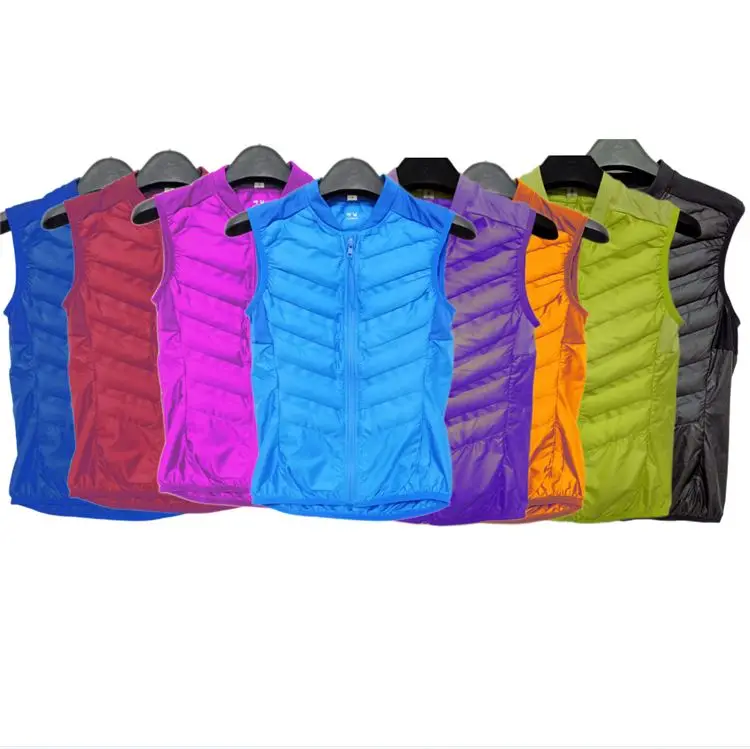 New Product  veste rompi outdoor lightweight puffer winter warm Sleeveless Custom Jackets Men Quilted Vest Jacket