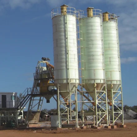 Ready Mix Concrete Capacity Cement Tank 100 Ton Cement Silo Bolted Cement Silo Supplier