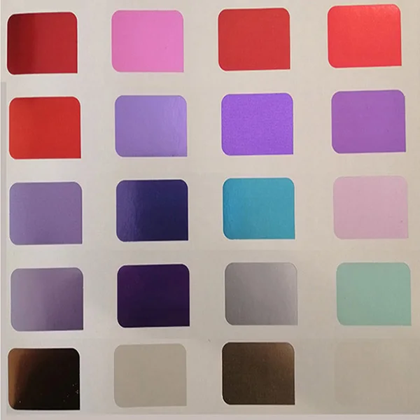 Lightgrey Silver Darkgray Hot Stamping Foil