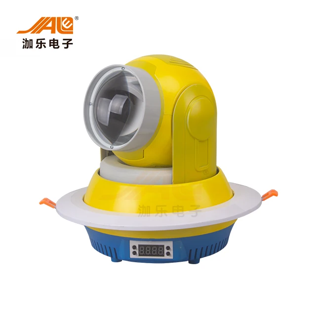 Pure beam LED moving head light yellow housing professional spot mini led moving head light for night club