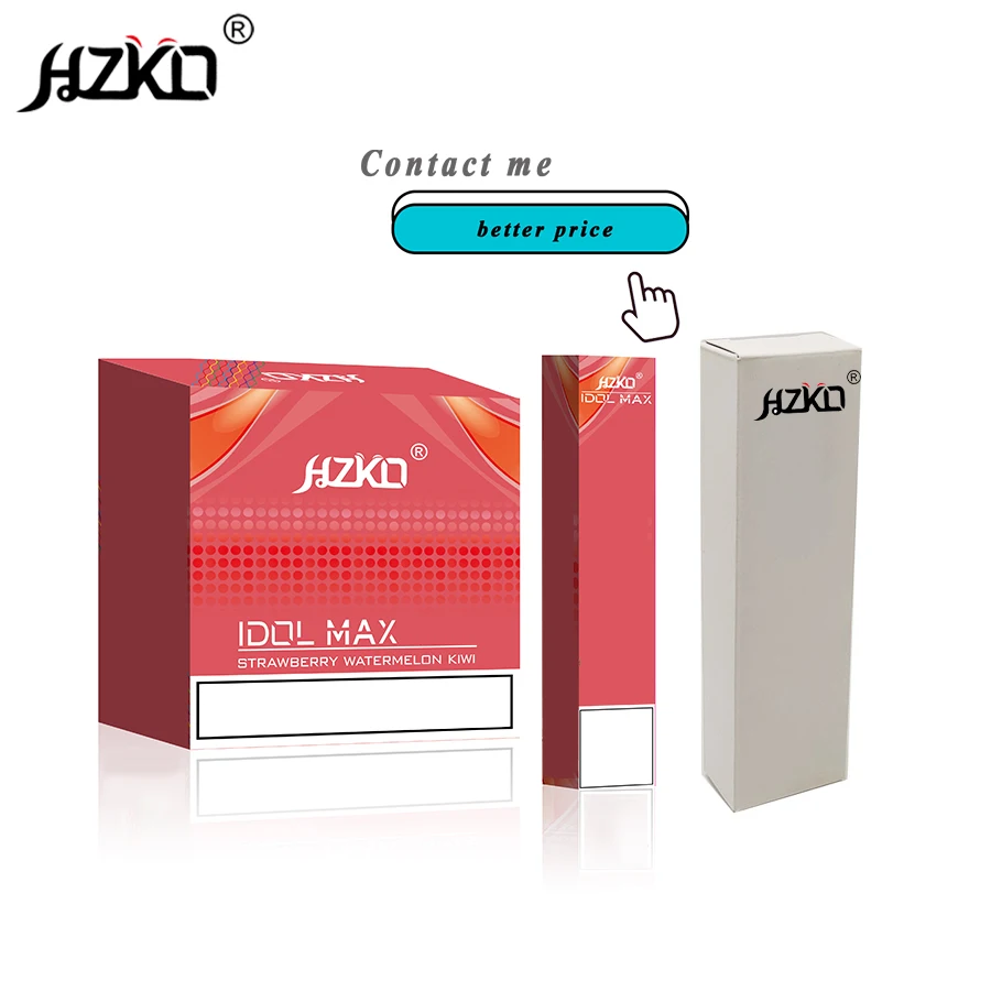 Оптовая продажа, оригинальный HZKO IDOL MAX 2000f в Австралии, Лидер продаж, в наличии, разные цвета