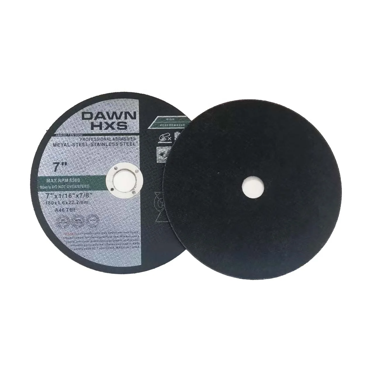 Thickened Metal Ring Trimming Metal Edges Deburring  Slotted  Abrasive Double Net Cutting Wheel,Double Net Cutting Disc
