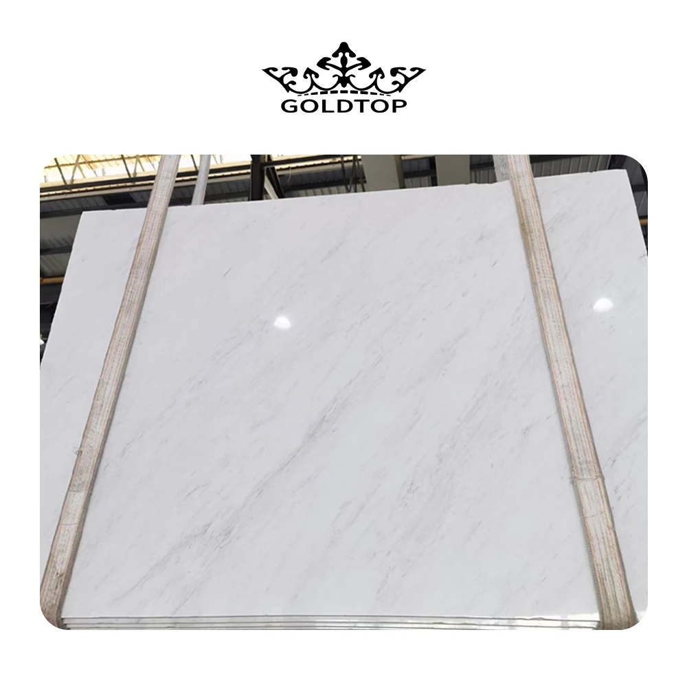 Goldtop OEM/ODM Marmo Polished Marble with High Quality Natural Marble Aristoned White Marble Slabs for Indoor Wall Floor
