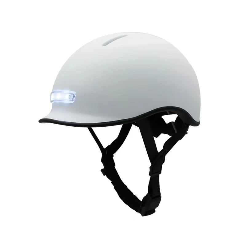 New Model Helmet Skateboard Helmet Cycling Helmet Roller Skating Sports Safety Hat with Front and Rear Light CE CPSC
