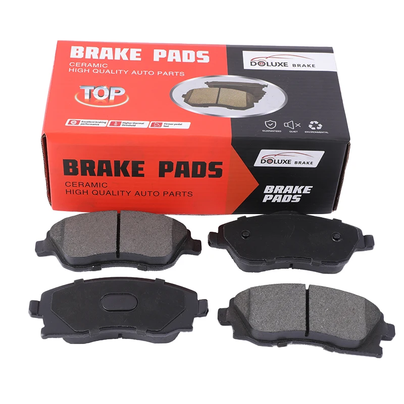 Factory Free Samples Best Wholesale Semi-metallic Brake Pad High Quality for Hyundai Kia Japanese and Korean Cars