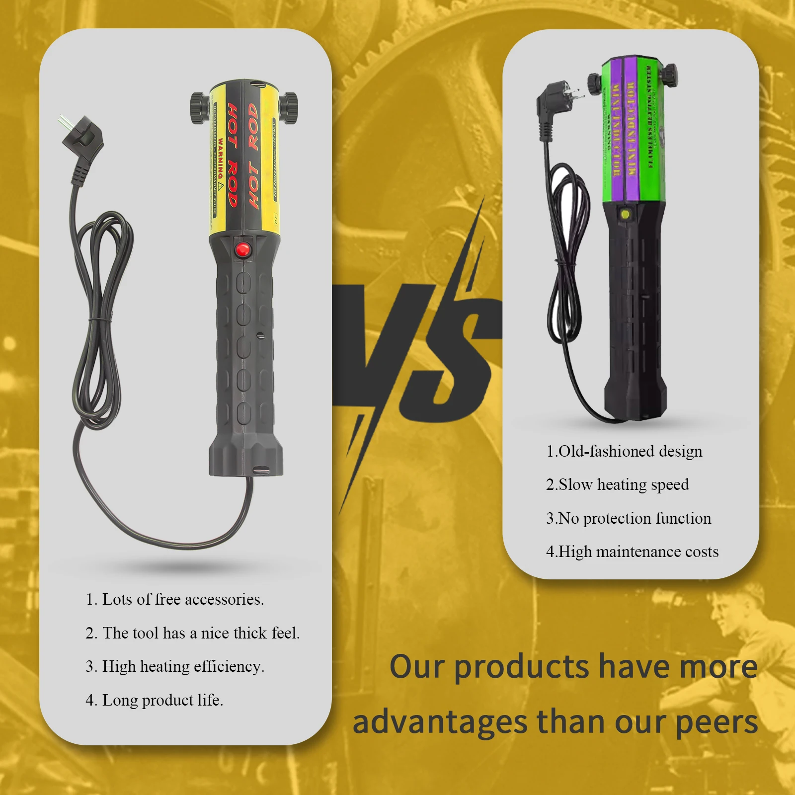 Индукционный нагреватель комплект для ремонта автомобиля необходимый металлический плавильный паяльник инструмент удаления болтов нагрев