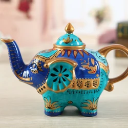 Custom Printing Ceramic Handmade Teapot Hand-painted Coffee Pot Porcelain Tea for One