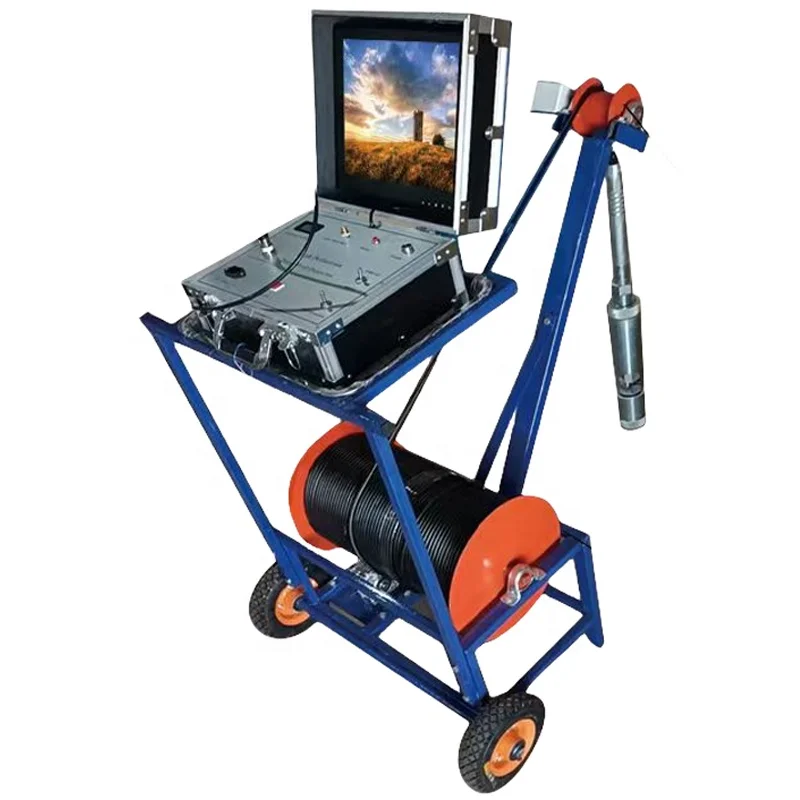 New Well Logging Inspection Camera 100-500m Underwater Drain Camera with 50mm dia Camera for underwater wells