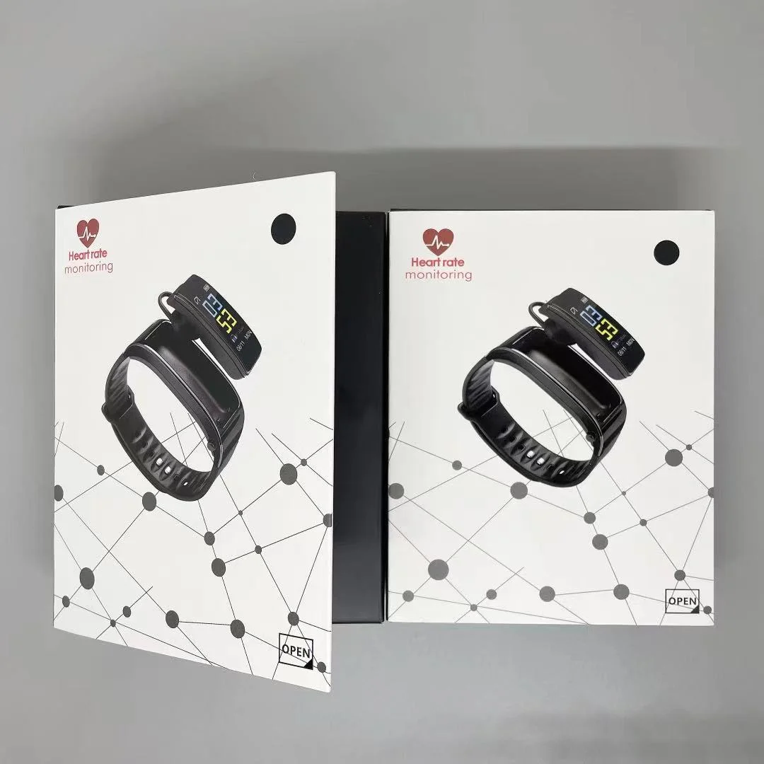 2022 New Trending 2 in 1 touch screen heart rate fitness Tracker band  Y3 PLUS smart bracelet talk band earphone