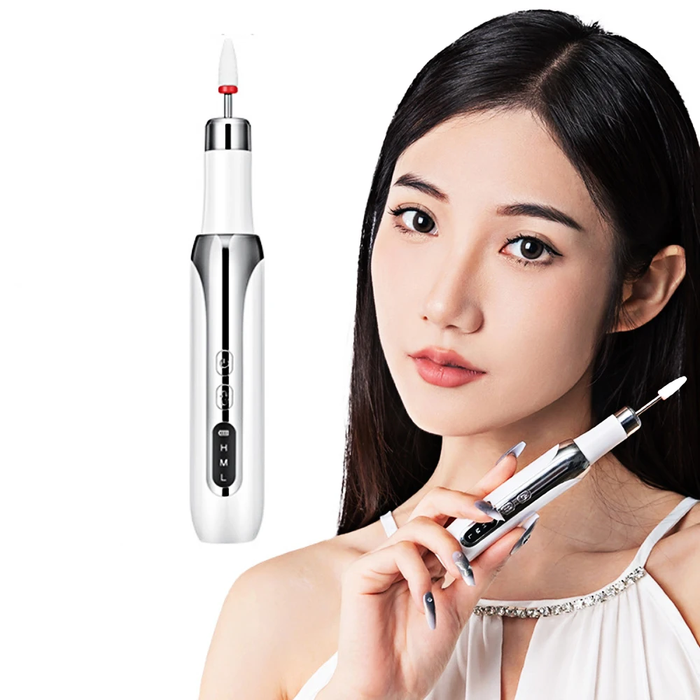 2024 новая профессиональная машинка для полировки ногтей производственная перезаряжаемая портативная маникюра высокая скорость 15000 об/мин