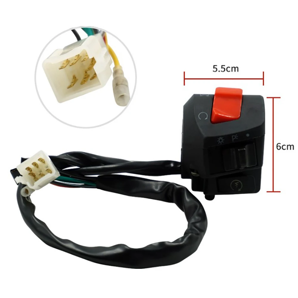 22mm Universally Motorcycle Accessories Handle Seat Switch Assembly Handle Switch Combination Switch