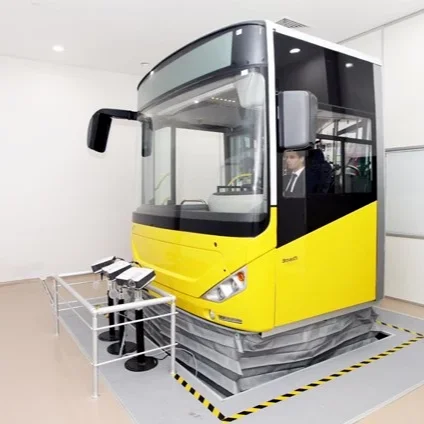 Полный симулятор вождения автобуса и автобуса 3 DOF, платформа движения (высокое качество/реальное оборудование для автобуса/CE)