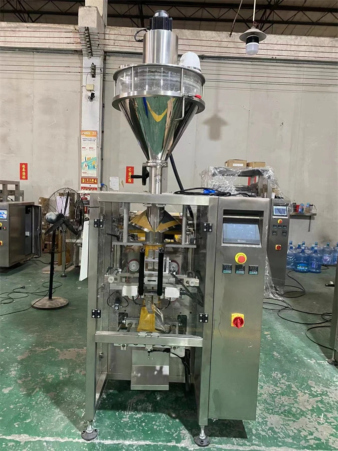 High precision fully auto tapioca starch packing filling cornstarch powder packaging machine