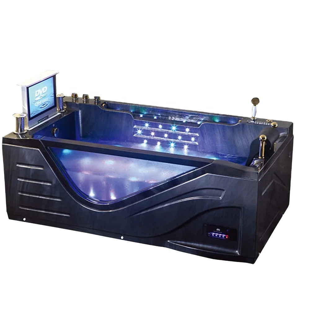 2 Person Cheap Freestanding Whirlpools Acrylic Massage Bathtub Bath Tub 1 Piece Graphic Design Modern Hydromassage Bathtub 1.8m