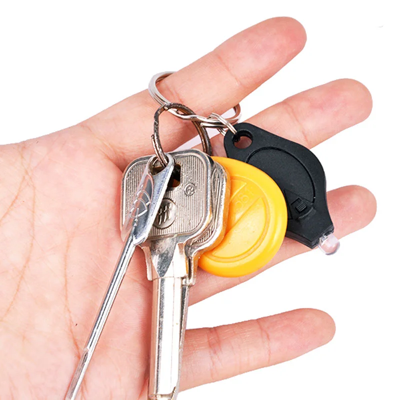 Promotional Gift UV Keychain Mini Torch Cheaper UV Purple 395nm Flash Light for Currency Money Detector