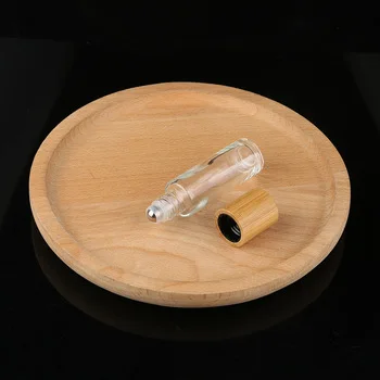 Wholesale Cosmetic Packaging Essential Oil Roll On Perfume Bottle 10ml Empty Clear Glass Roller Perfume Bottles for Sale