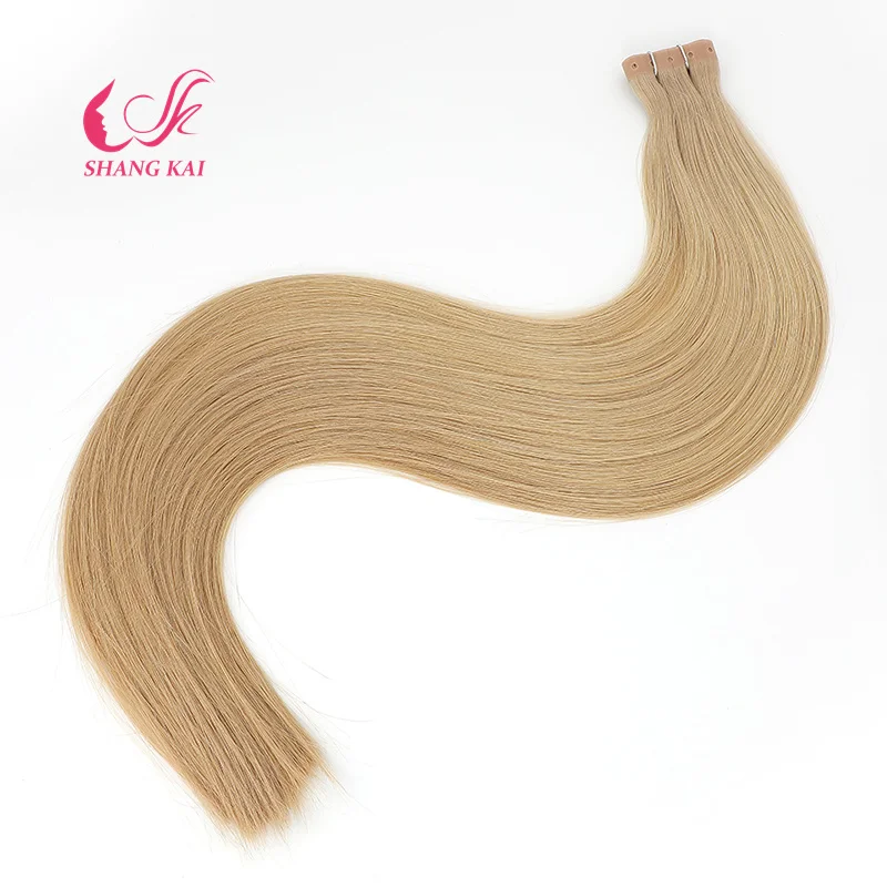 Hot Selling New Style Twin Tab Injection Tape Ins Full Cuticle Aligned Virgin Hair Double Sides Hole Weft Hair Extensions