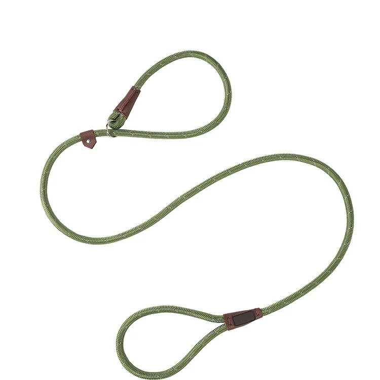 6 ft mountain climbing rope dog leash dog slip lead