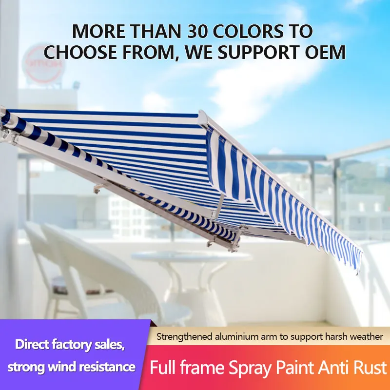 High Quality Awning Material for Beach Awning Manual Operation