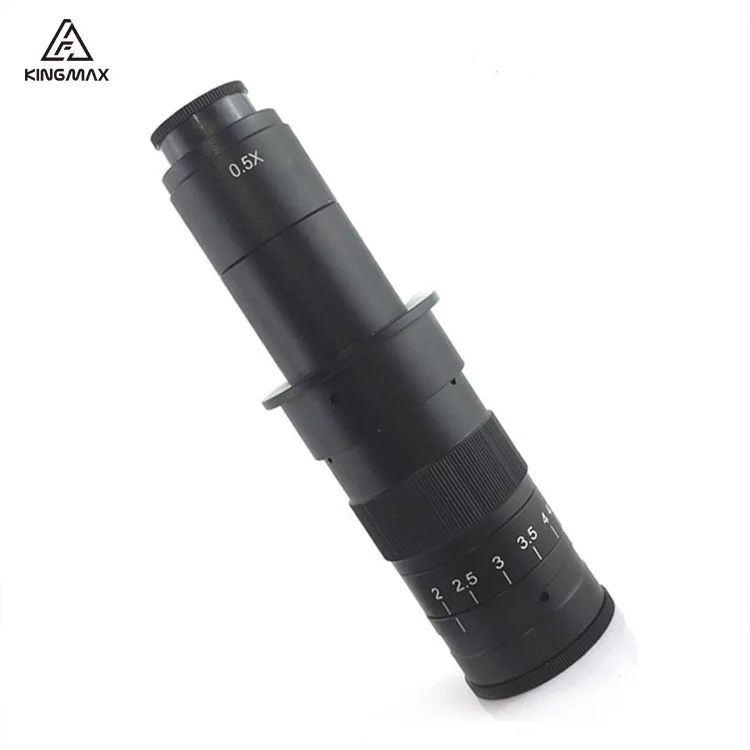 HY-180XA зум C-mount стекло объектив адаптер 0.7x-4.5x для промышленности и микроскопного камеры с