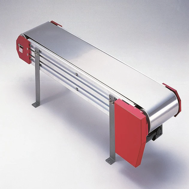 High Chemical Resistance Anti-reflective Industrial Stainless Steel Belt Conveyor Machine