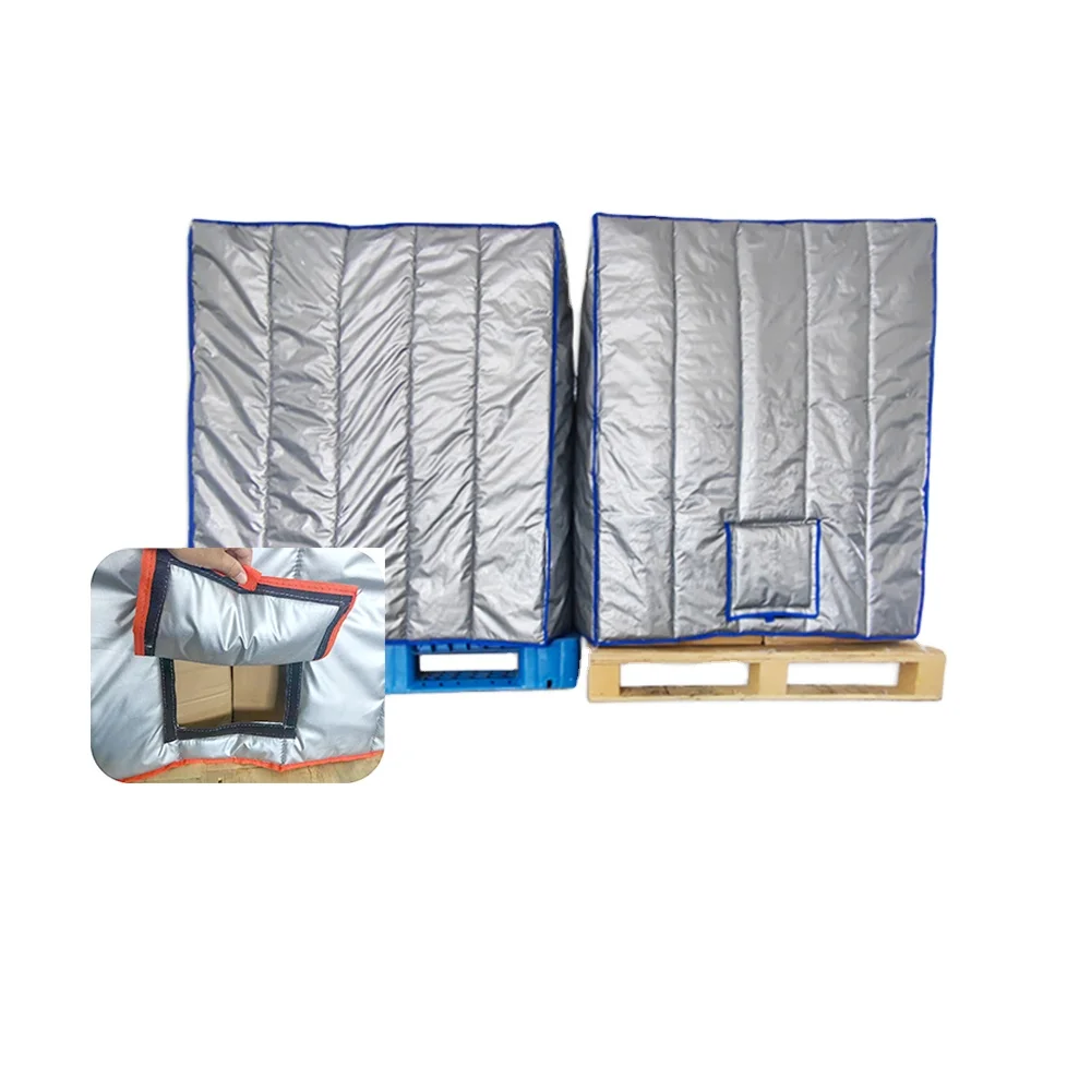 Waterproof UV Whield Storage Rainwater IBC Insulated Covers And Heating Jackets Single IBC Cover And Frame