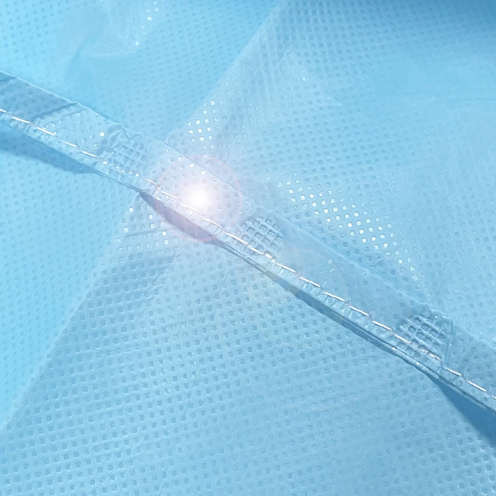 Дешевая цена, Лидер продаж, одноразовая белая стандартная одежда Aami 3 уровня для взрослых